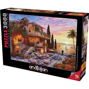 Anatolian (4911) - Dominic Davison: "Mediterranean Romance" - 3000 pieces puzzle
