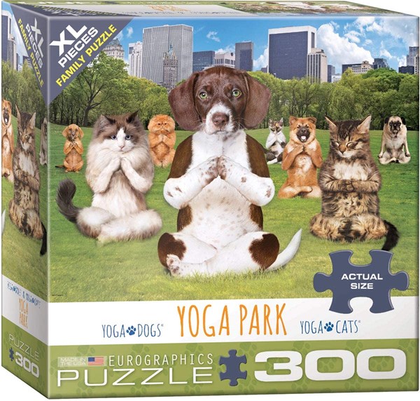 Eurographics (8300-5455) - "Yoga Park" - 300 pieces puzzle