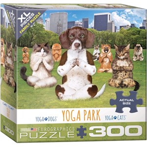 Eurographics (8300-5455) - "Yoga Park" - 300 pieces puzzle