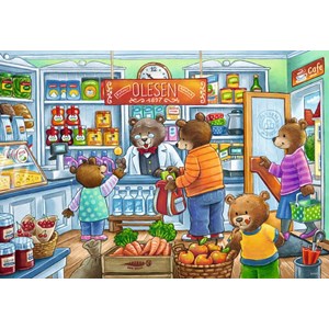 Ravensburger (05076) - "At the Grocer's" - 12 pieces puzzle
