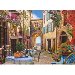 Cobble Hill (80079) - "French Village" - 1000 pieces puzzle