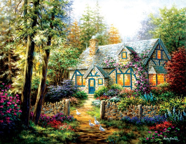 SunsOut (19206) - Nicky Boehme: "A Country Gem" - 1000 pieces puzzle