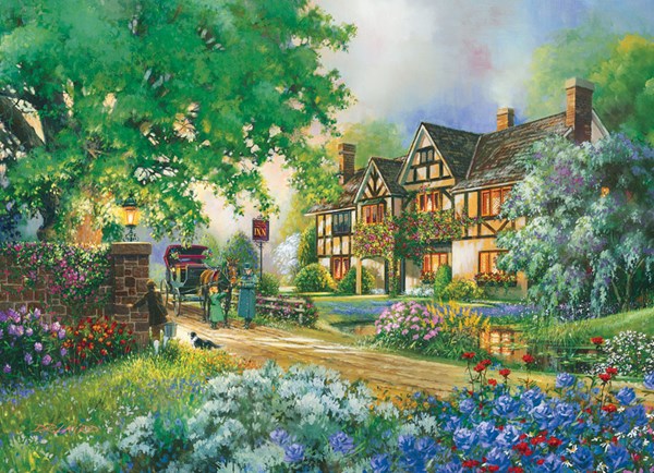 Cobble Hill (57145) - "Old Coach Inn" - 1000 pieces puzzle