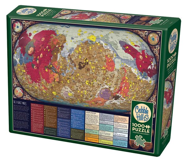 Cobble Hill (80287) - Eleanor Lutz: "The Planet Mars" - 1000 pieces puzzle