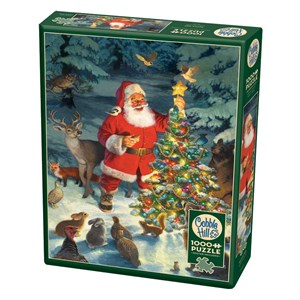Cobble Hill (80292) - "Santa's Tree" - 1000 pieces puzzle