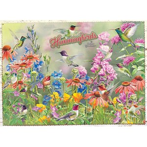 Cobble Hill (80270) - Susan Bourdet: "Hummingbirds" - 1000 pieces puzzle