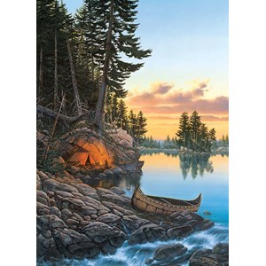 Cobble Hill (80179) - Derk Hansen: "Evening Glow" - 1000 pieces puzzle