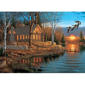 Cobble Hill (80184) - Derk Hansen: "Rest Stop" - 1000 pieces puzzle
