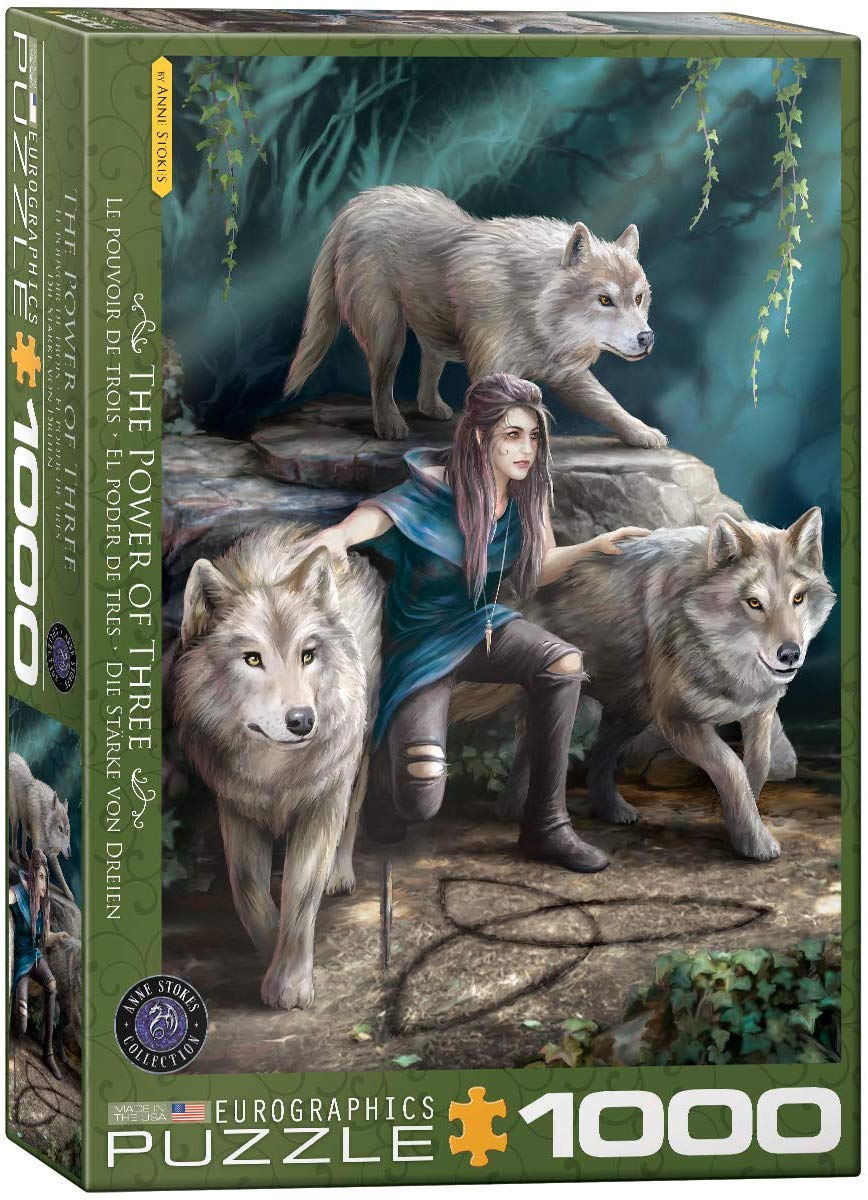 Anne Stokes Realm Of Enchantment 1500 piece jigsaw puzzle 