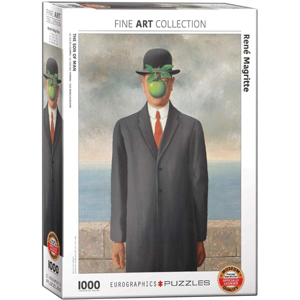 Eurographics (6000-5478) - Rene Magritte: "Son of Man" - 1000 pieces puzzle