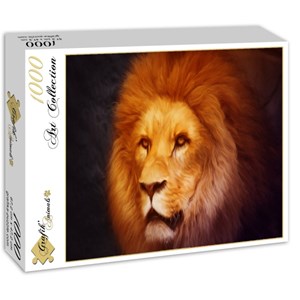 Grafika (01486) - "Lion" - 1000 pieces puzzle