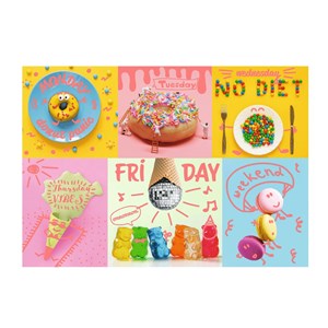Trefl (10580) - "Sweet Week" - 1000 pieces puzzle