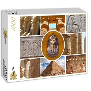 Grafika - "Collage, Egypt" - 1000 pieces puzzle