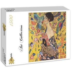 Grafika (00031) - Gustav Klimt: "Gustav Klimt, 1917-1918" - 1500 pieces puzzle