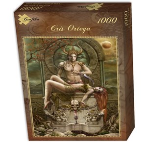 Grafika (01081) - Cris Ortega: "Lunar Eclipse" - 1000 pieces puzzle