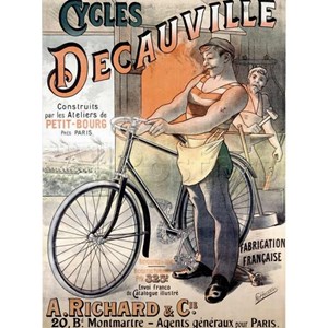 Grafika (00610) - "Vélos Decauville, 1892" - 2000 pieces puzzle