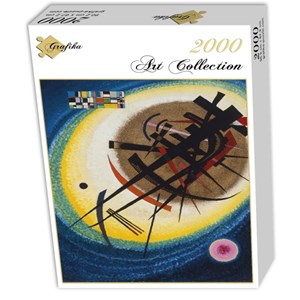 Grafika (00633) - Vassily Kandinsky: "In the Bright Oval, 1925" - 2000 pieces puzzle