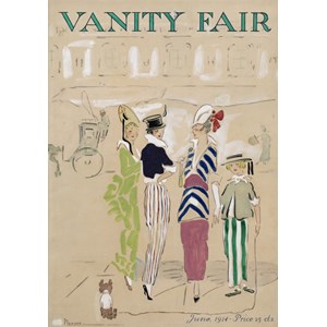Grafika (00604) - "Vanity Fair magazine, 1914" - 1000 pieces puzzle