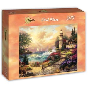 Grafika (t-00774) - Chuck Pinson: "Seaside Dreams" - 500 pieces puzzle