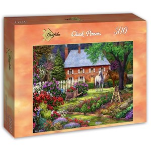 Grafika (t-00818) - Chuck Pinson: "The Sweet Garden" - 500 pieces puzzle