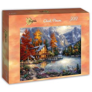 Grafika (t-00802) - Chuck Pinson: "Space For Reflection" - 500 pieces puzzle