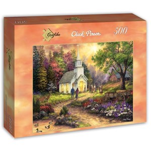 Grafika (t-00806) - Chuck Pinson: "Strength Along the Journey" - 500 pieces puzzle
