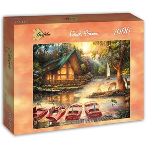 Grafika (t-00781) - Chuck Pinson: "Seize the Day" - 1000 pieces puzzle