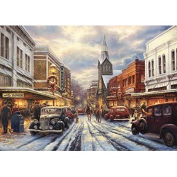 Grafika (t-00809) - Chuck Pinson: "The Warmth of Small Town Living" - 1000 pieces puzzle