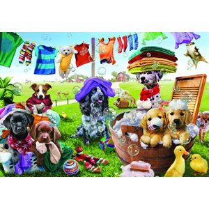 Anatolian (PER3313) - "Puppies Playing" - 260 pieces puzzle