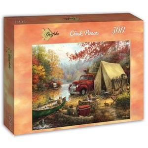Grafika (t-00778) - Chuck Pinson: "Share the Outdoors" - 500 pieces puzzle