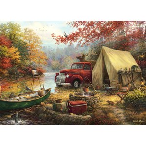 Grafika (t-00778) - Chuck Pinson: "Share the Outdoors" - 500 pieces puzzle