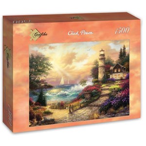 Grafika (t-00772) - Chuck Pinson: "Seaside Dreams" - 1500 pieces puzzle