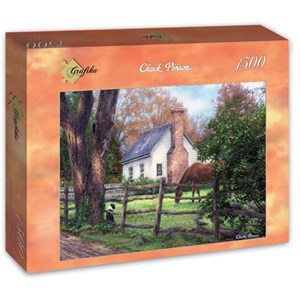 Grafika (t-00796) - Chuck Pinson: "Where Time Moves Slower" - 1500 pieces puzzle