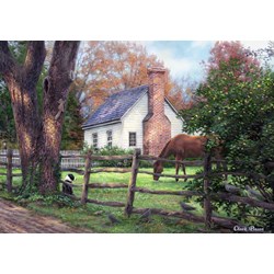 Grafika (t-00796) - Chuck Pinson: "Where Time Moves Slower" - 1500 pieces puzzle