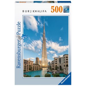 Ravensburger (16468) - "Burj Khalifa Dubai" - 500 pieces puzzle