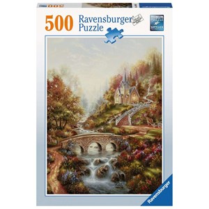 Ravensburger (14986) - "The golden Hour" - 500 pieces puzzle