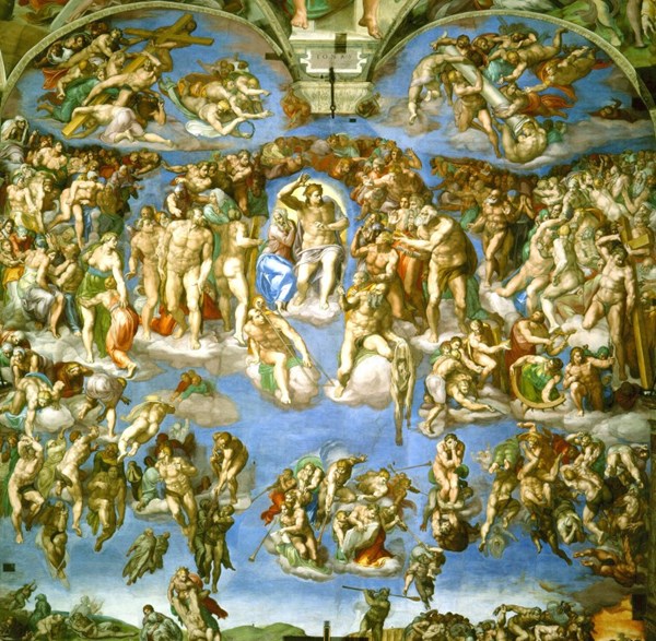 Grafika (00725) - Michelangelo: "Judgement Day" - 1500 pieces puzzle
