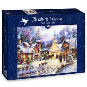 Bluebird Puzzle (70051) - Chuck Pinson: "Faith Runs Deep" - 1500 pieces puzzle