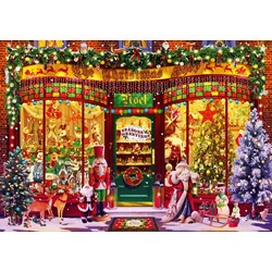 Bluebird Puzzle (70342) - Garry Walton: "Festive Shop" - 1000 pieces puzzle