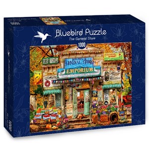 Bluebird Puzzle (70332) - Aimee Stewart: "The General Store" - 1000 pieces puzzle
