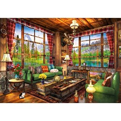 Bluebird Puzzle (70336) - Dominic Davison: "Mount Cabin View" - 1000 pieces puzzle