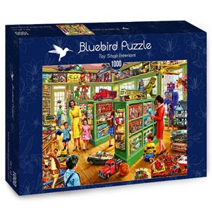 Bluebird Puzzle (70324) - Steve Crisp: "Toy Shop Interiors" - 1000 pieces puzzle