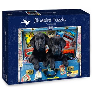 Bluebird Puzzle (70328) - Greg Cuddiford: "Travel Labs" - 1000 pieces puzzle