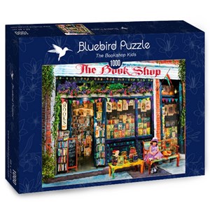 Bluebird Puzzle (70327) - Aimee Stewart: "The Bookshop Kids" - 1000 pieces puzzle