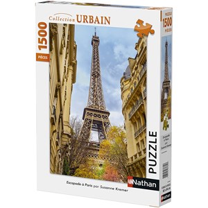 Nathan (87784) - Susanne Kremer: "Eiffel Tower, Paris" - 1500 pieces puzzle
