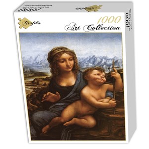 Grafika (00464) - Leonardo Da Vinci: "Leonardo da Vinci" - 1000 pieces puzzle