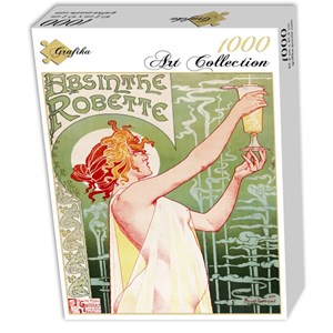 Grafika (00496) - Henri Privat-Livemont: "Absinthe Robette, 1896" - 1000 pieces puzzle