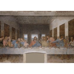Grafika (00462) - Leonardo Da Vinci: "The Last Supper, 1495-1498" - 1000 pieces puzzle