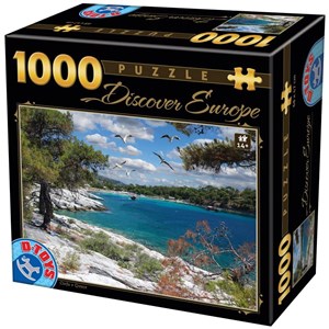 D-Toys (74898) - "Corfu" - 1000 pieces puzzle