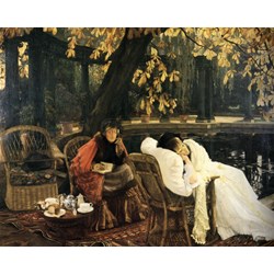 D-Toys (75079) - James Tissot: "A Convalescent" - 1000 pieces puzzle
